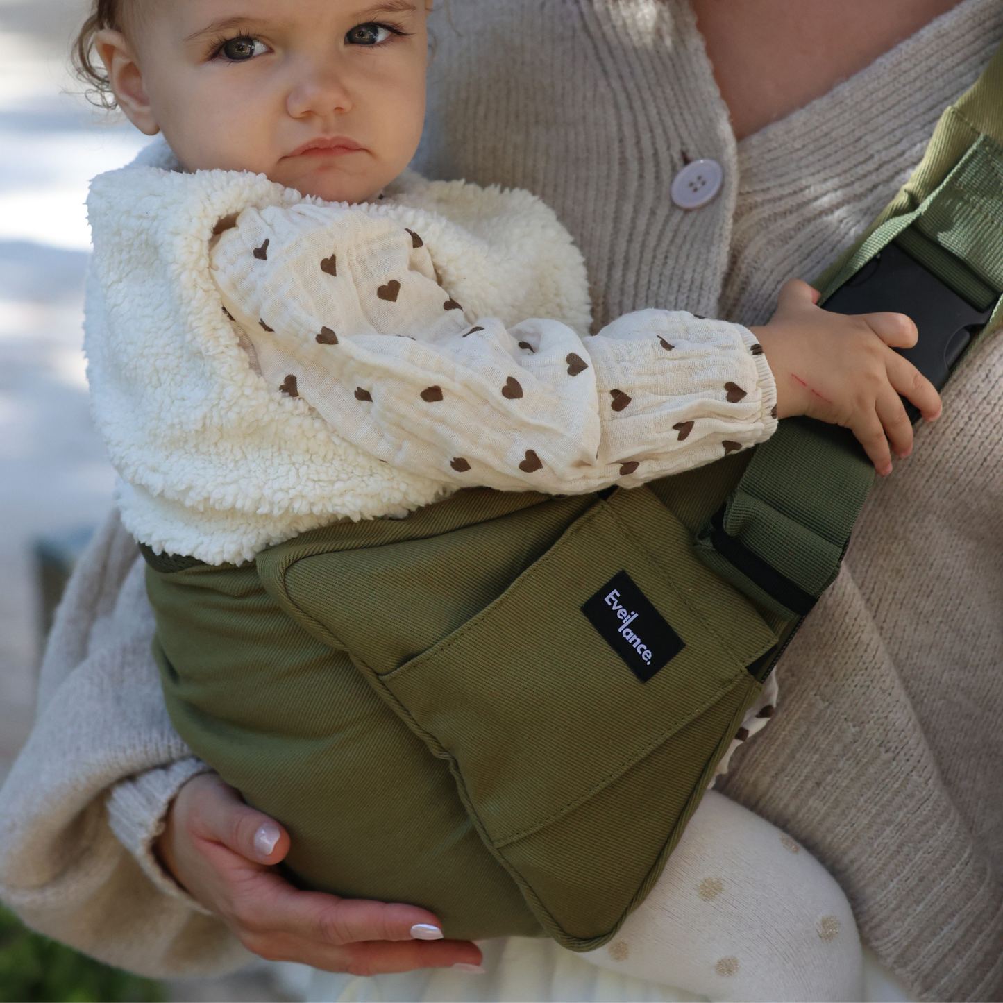 Porte-bébé Carry Love - Kaki
