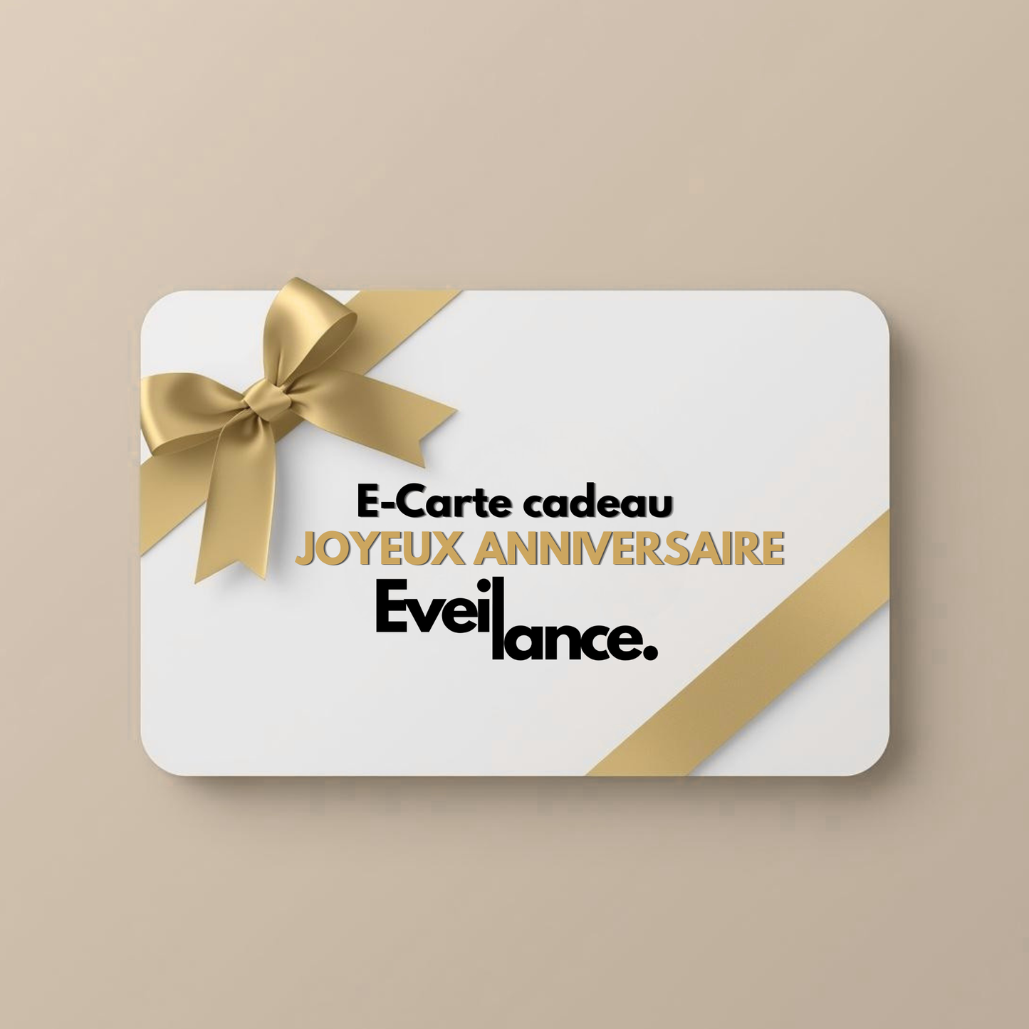 E-Carte Cadeau Anniversaire