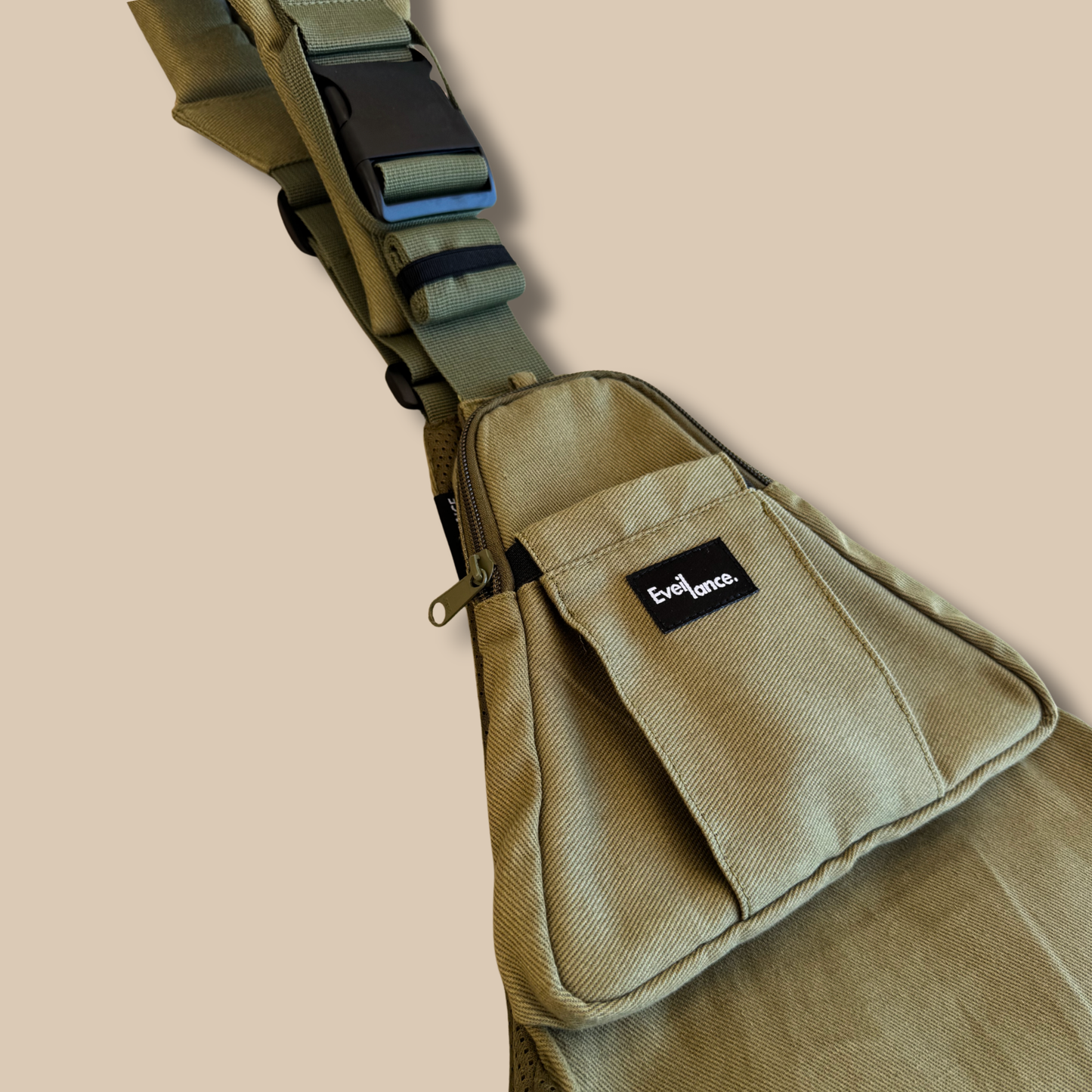 Porte-bébé Carry Love - Kaki